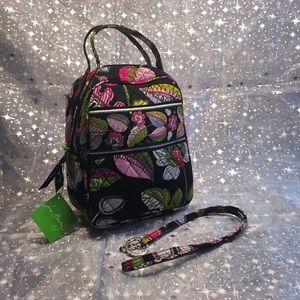 Vera Bradley Moon Blooms Lunchbox and Lanyard