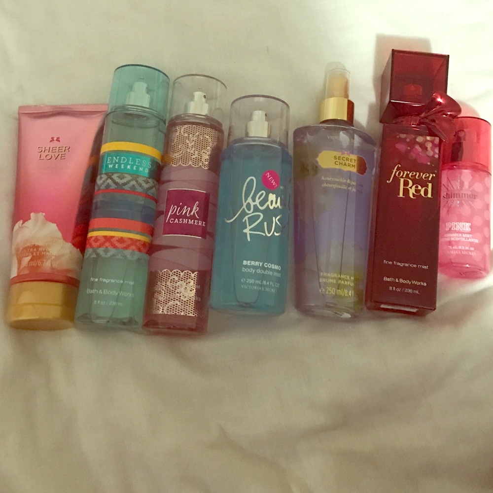 Victoria secret & bath & body work bundle