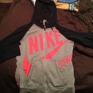 Nike sportswear zip up hoodie