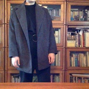 ❤SOLD ON DEPOP❤LONDONBUS gray coat