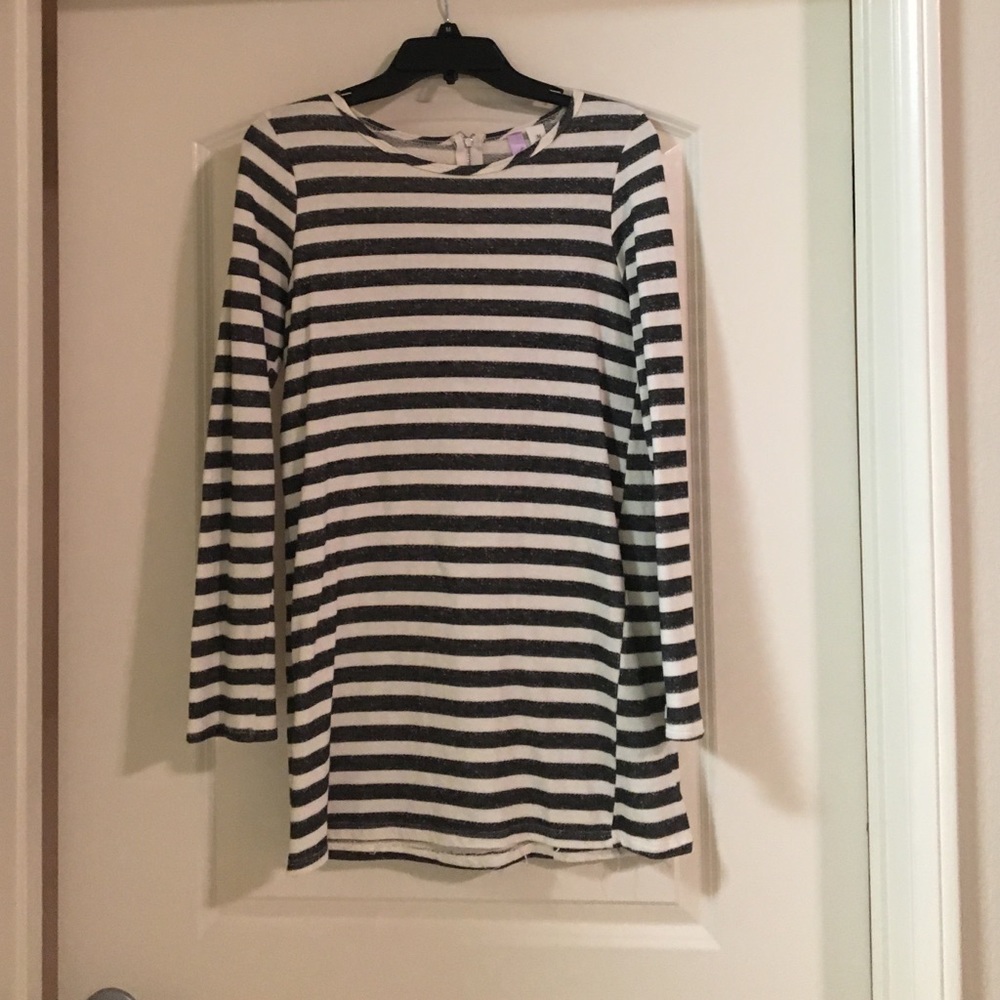 Long Sleeve Stripe Dress