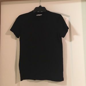Black Turtleneck Tshirt