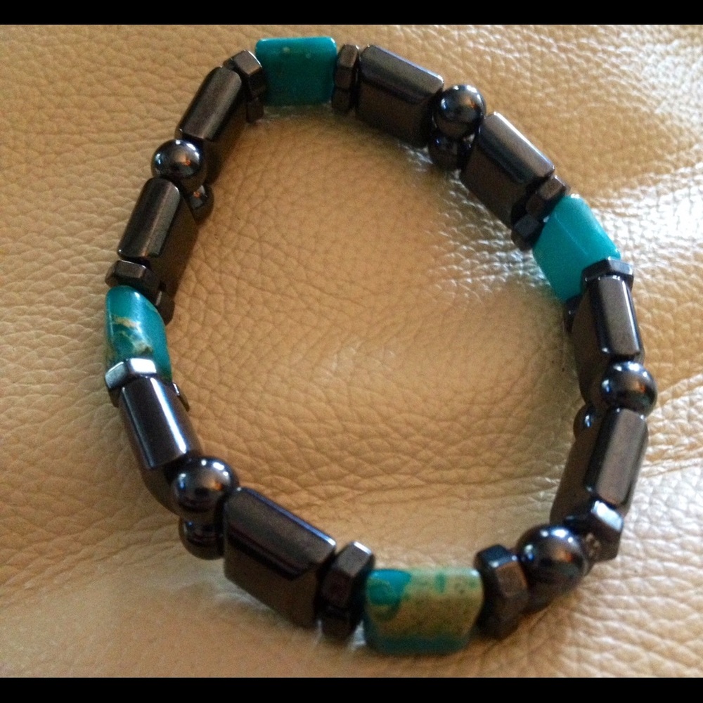 Magnetic Hematite bracelet.