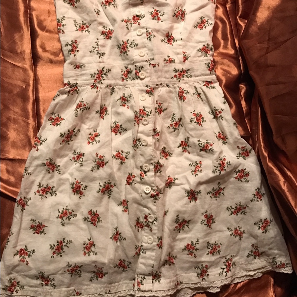Flower print dress