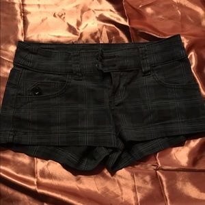 Plaid shorts