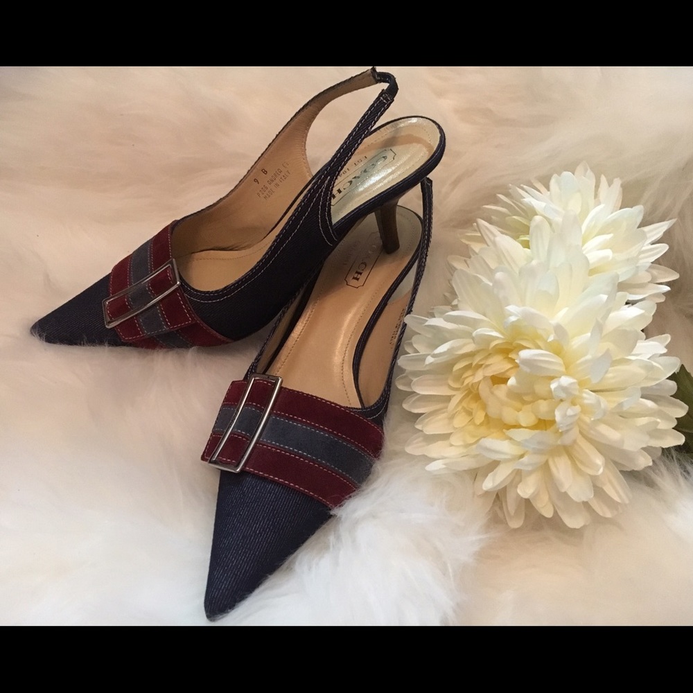 Coach size 9 Heels 👠🎀!