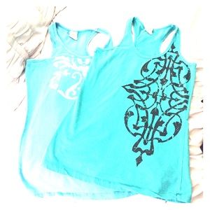 Workout tops. Balance collection set of two.