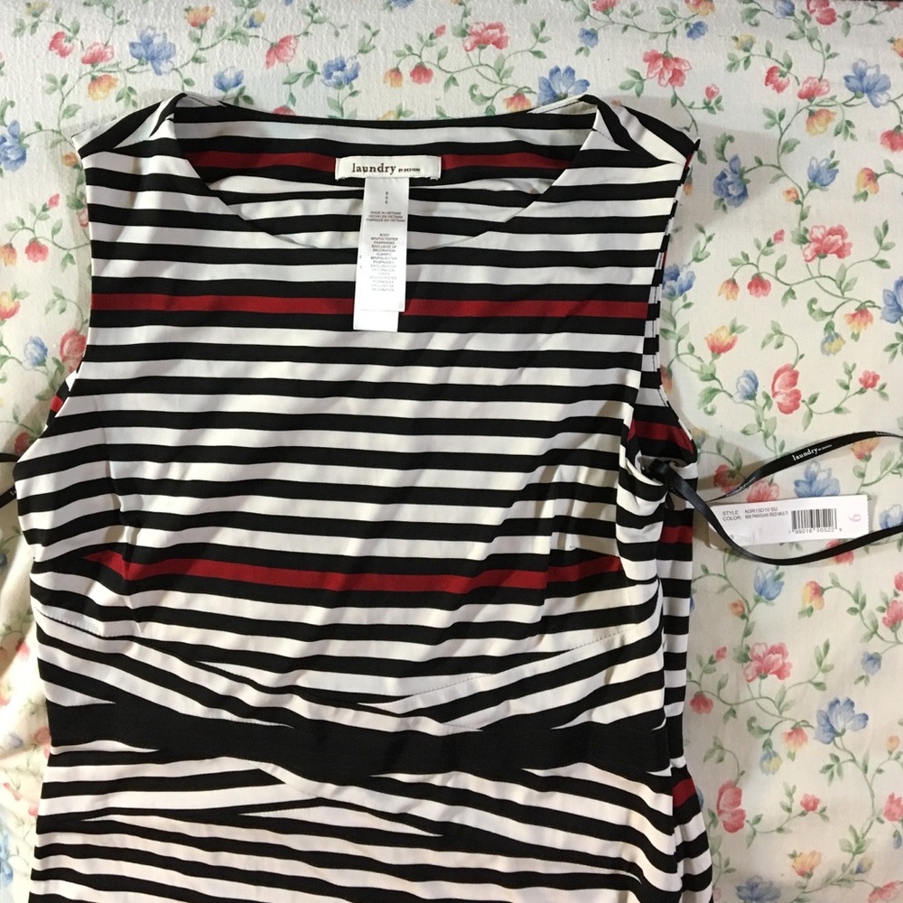 NWT Striped Laundry dress