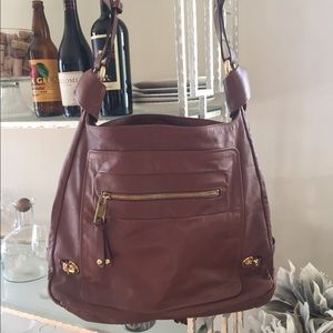 Marc Jacobs brown leather satchel Hobo bag
