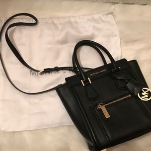 Michael Kors Colette leather messenger