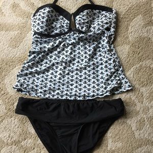Size 10 Tankini / Two Piece Swim Suit