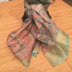 Floral scarf/wrap