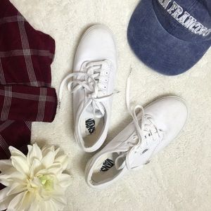 White Vans Sneakers