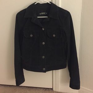 Gap charcoal gray corduroy jacket.