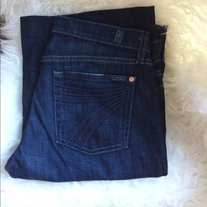 7 for All Mankind Dojo Wide Leg Denim