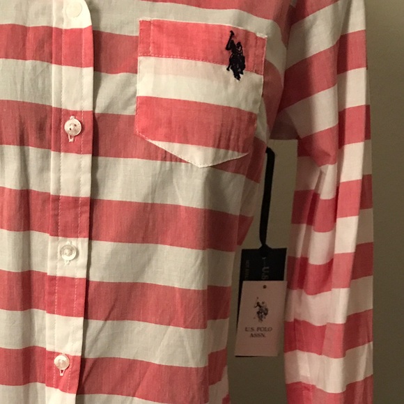 Stripped Long sleeve polo - Picture 2 of 2