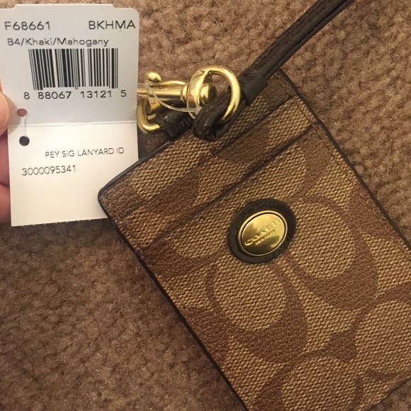Coach Other - Coach - Card holder and Lanyard