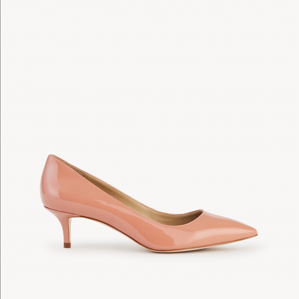 Ann Taylor "Reese" patent leather pumps