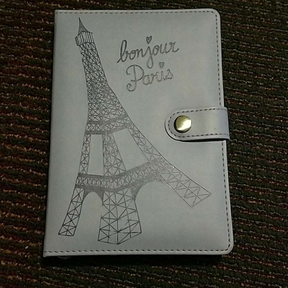 New journal with the Eiffel Tower