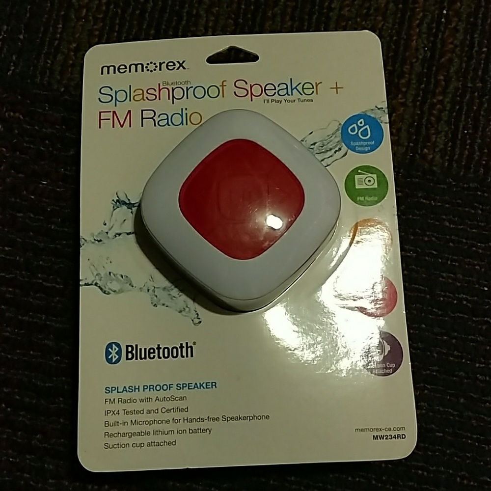 Shower speaker