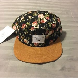 NWT Profound Aesthetic Floral 5 Panel Cap
