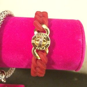 Red rustic cuff Madison