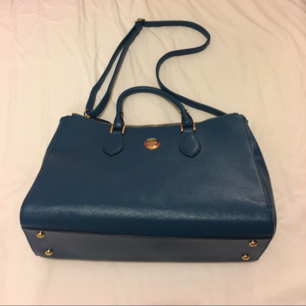 Blue Satchel Bag - Picture 2 of 3