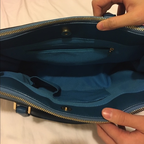 Blue Satchel Bag - Picture 3 of 3