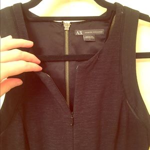 Sexy dress turns casual to sexy with front zipper