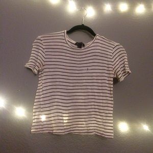 ✨CUTE STRIPED CROP TOP✨