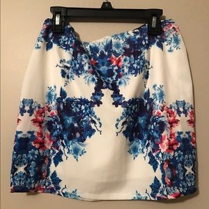Small floral skirt