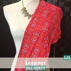 T&C Valentine's Day Leggings