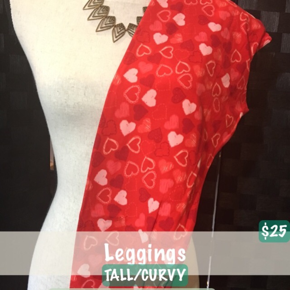 T&C Valentine's Day Leggings