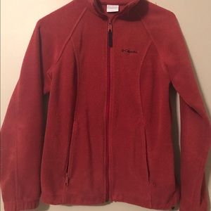 Red Columbia full zip