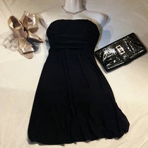 Strapless little Black Dress Med