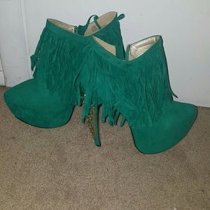 Fringe Booties