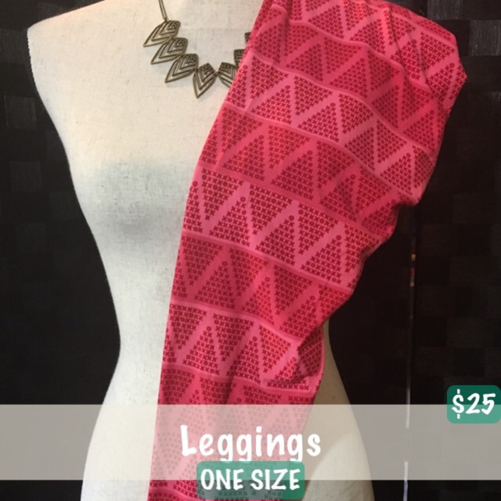 OS Valentine's Day Leggings