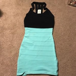 NEW Bodycon Colorblock Dress