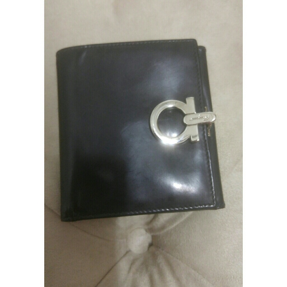 Salvatore Ferragamo Patent Leather Wallet