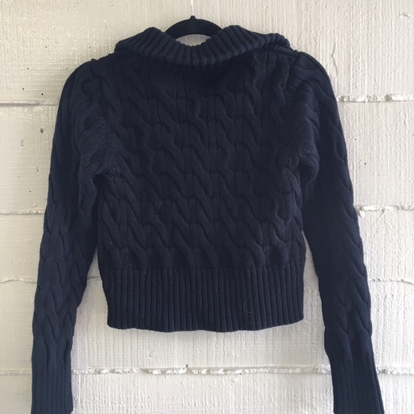 ❌❌SOLD❌❌ Polo Jeans Company Crop Sweater - Picture 3 of 4