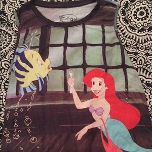 Little Mermaid Muscle Tank