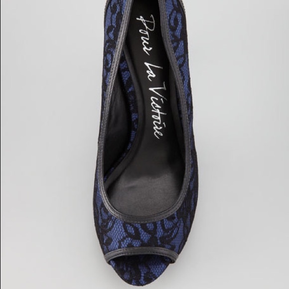 Pour la Victoire
Myleene Lace Peep-Toe Pump - Picture 4 of 5