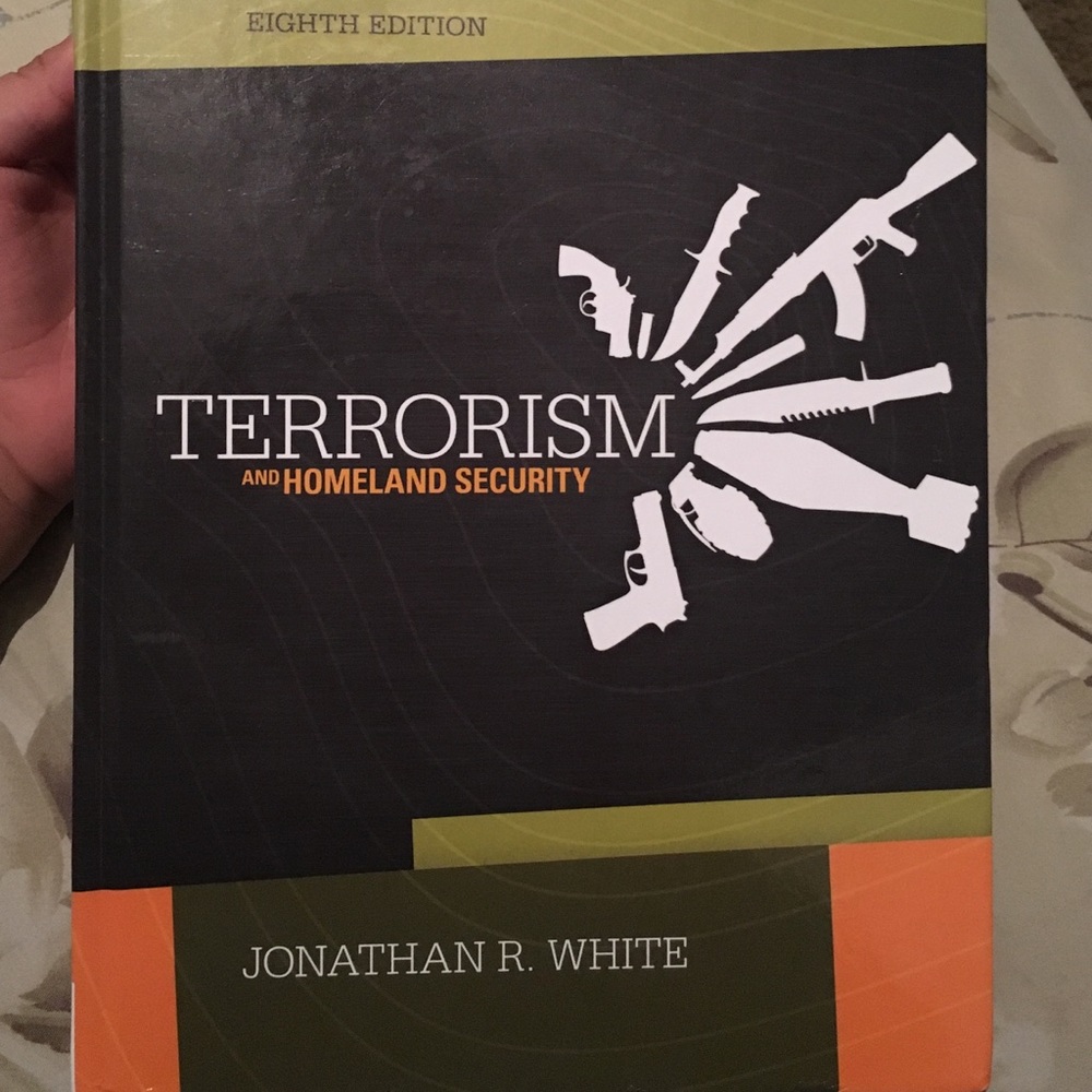 Terrorism and homeland security book!