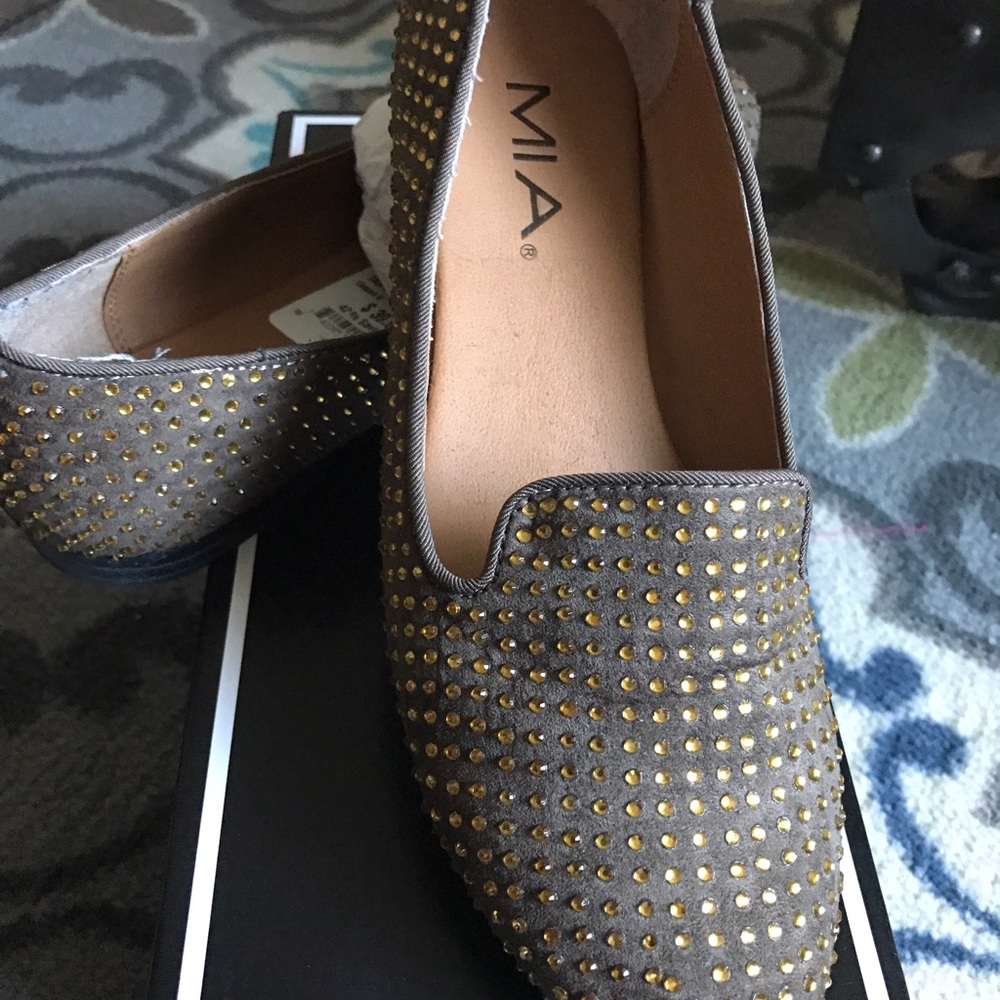 Mia beaded loafers
