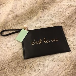 Deux Lux c'est la vie wristlet