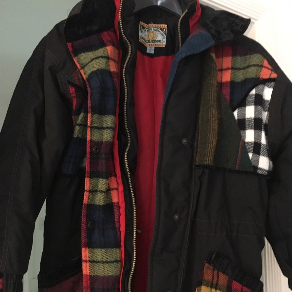 River Edge Wool Patterned Ski Jacket - image 2