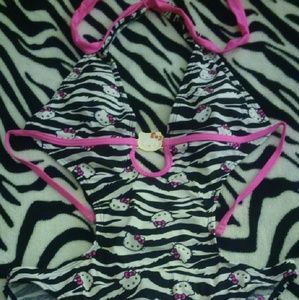 Hello Kitty Zebra Print Mockini