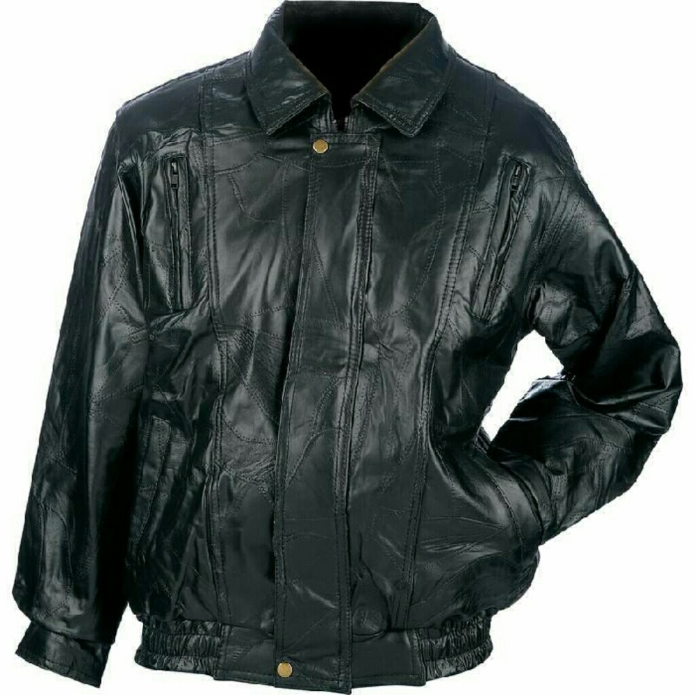 Genuine Top Grain Lambskin Leather Jacket