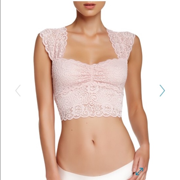 Free People Tops - Free People Lace Crop Top