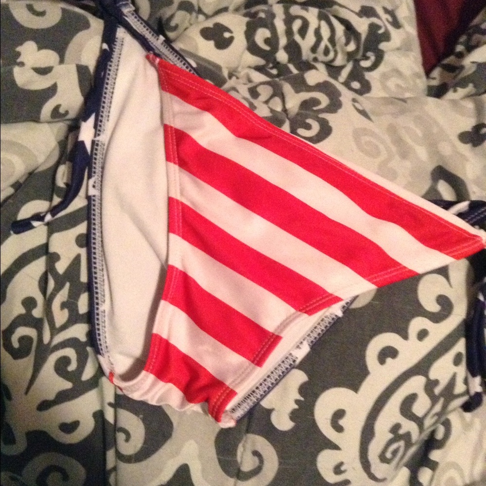 American flag bikini bottoms